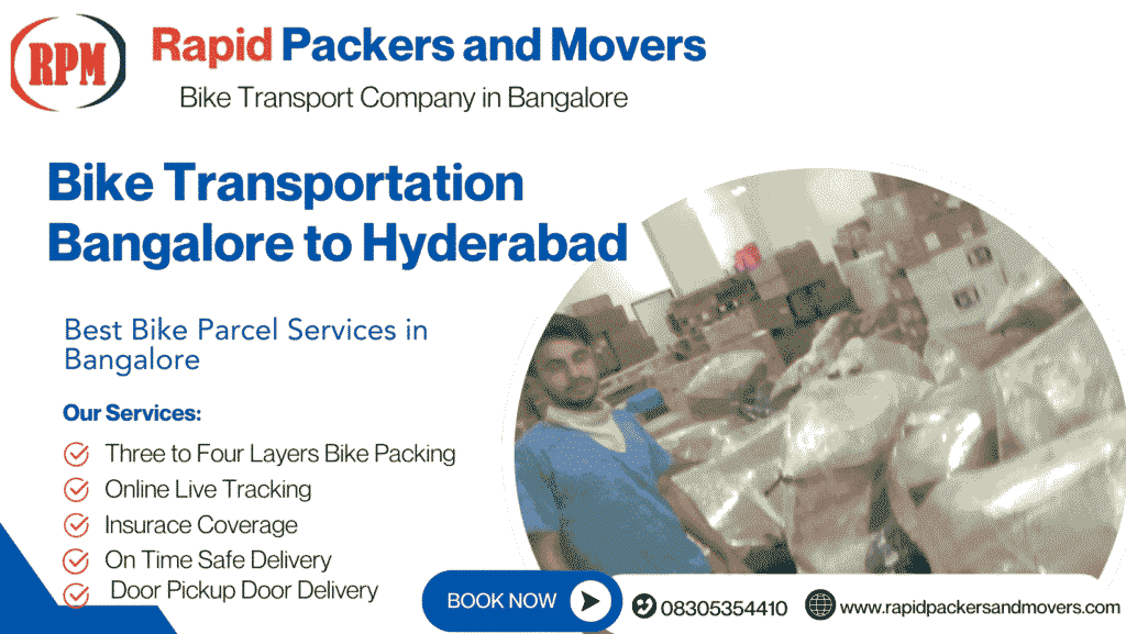Bike Transport Bangalore to Hyderabad