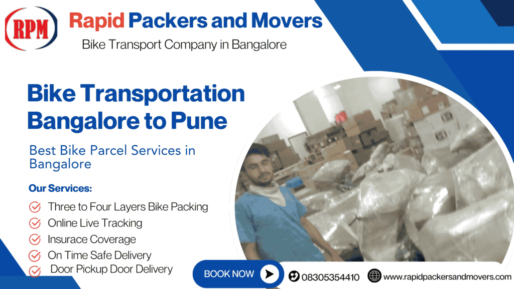 Bike Transport from Bangalore to Pune